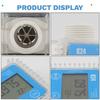 A84E-1 PCS Digital K24 Turbine Oil Fuel Flow Meter Gauge LCD Fuel Flow Meter Measuring Tools