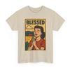 Blessed T-Shirt: Retro Comic Style Faith Tee - Spiritual Gift