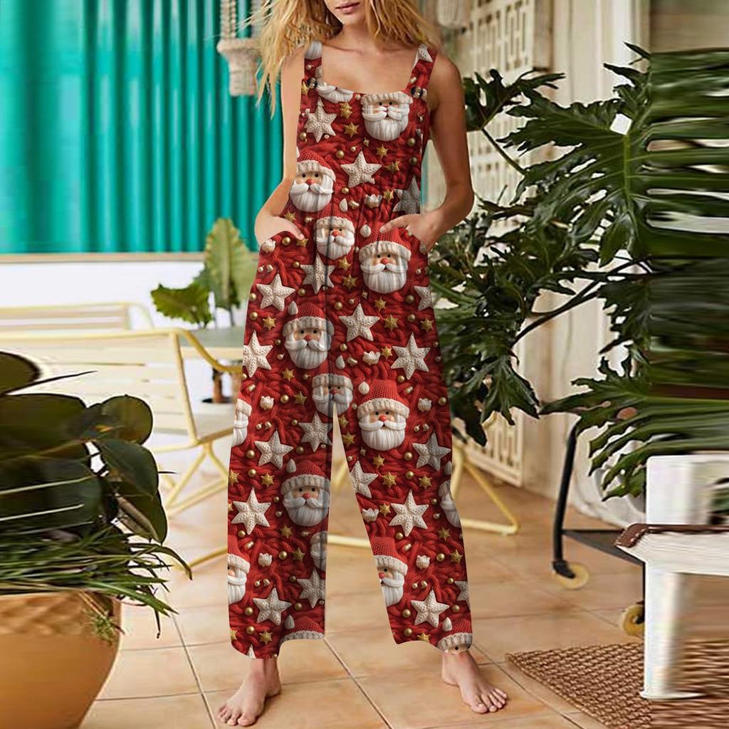 Bayan Casual Tulum Tulumlar Ayarlanabilir Askılar Kolsuz Yaz Cepli Sevimli Rahat Tulum