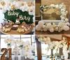 102x DIY Balloons Arch Kit White Gold Balloons Birthday Wedding Party Decoration