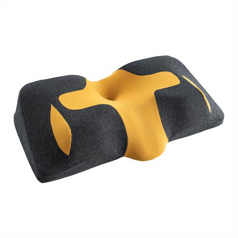 

1 шт. Подушка для шеи без запаха ортопедическая подушка для поддержки шеи и плеч подушка для шеи из пены с эффектом памяти эргономичная для сна дома оранжевый