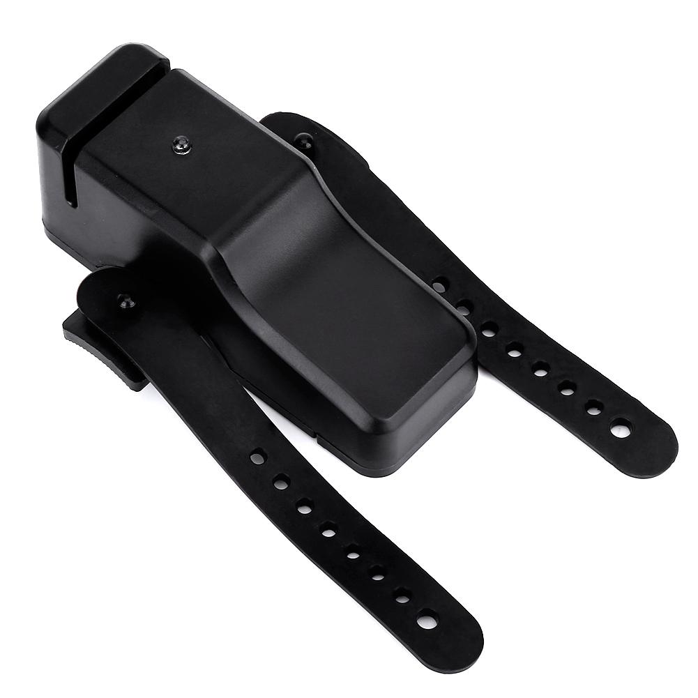 ABS Night Vision Sound Alert Bite Indicator Belt Band Fishing Alarm Black