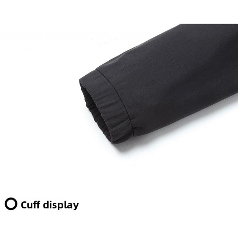 Frühlings- und Herbst Herren Stehkragenjacke Herren Executive Casual Business Herrenbekleidung Mittelalterlicher Papa Mantel