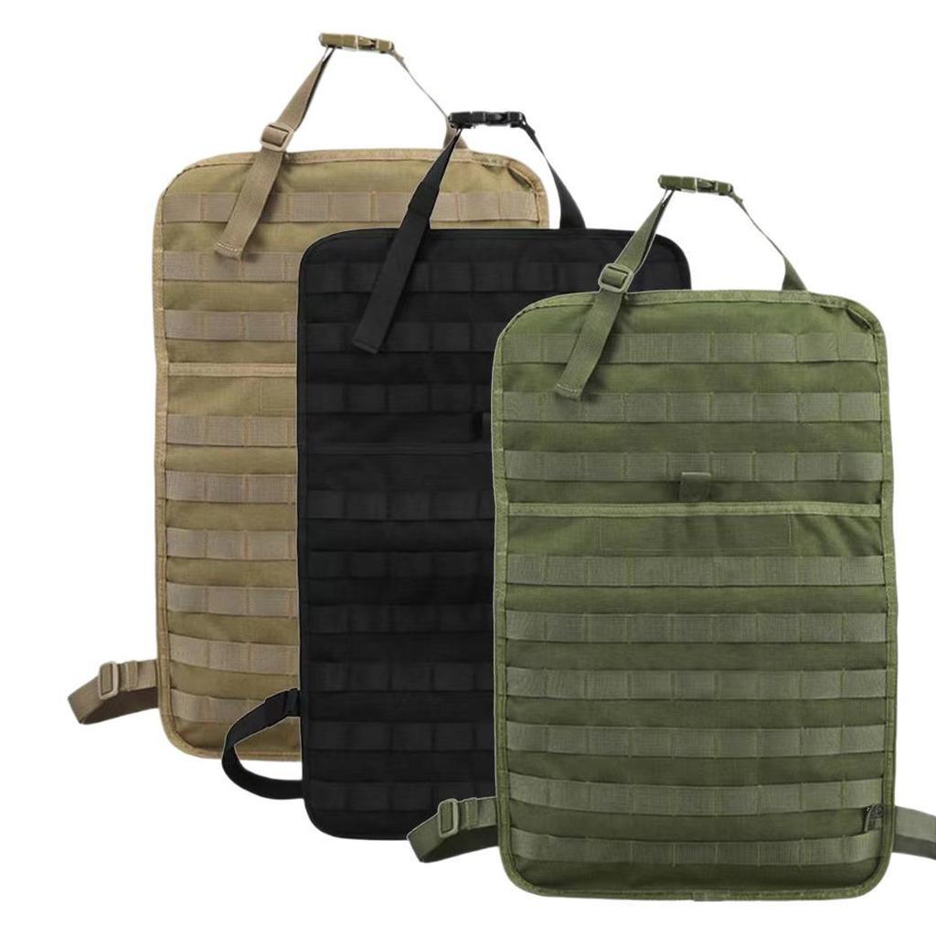 Tactical Car Seat Backrest MOLLE Storage Bag