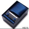 Men's Formal Business Jacquard Tie Gift Box Set