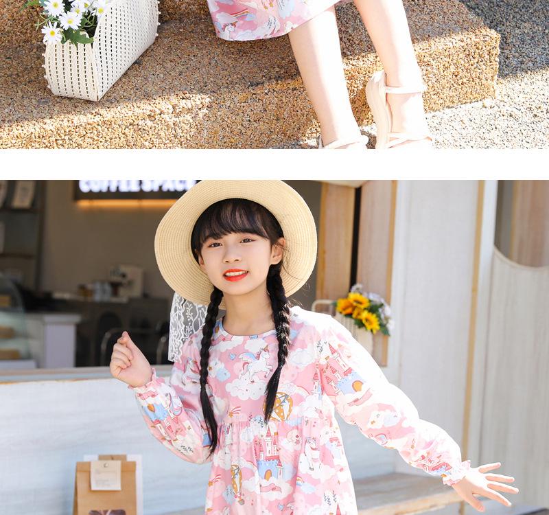 Podzimní princeznovská sukně pro dívky: Korejský styl pro batolata a malé děti