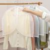5Pcs Moistureproof Hanging Suit Cover Dustproof Garment Protectors  Bedroom Storage