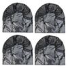 Black Tyre Gard Wheel Cover Fits Tire Diameter 27 to 32inch Oxford Cloth