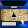 Mousepad 400x900MM Desk Protector Rubber Company Table Pads Carpet Desk Pad Bill Cipher Anime Mouse Pad Gravity Fall Mouse Pad