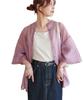 Sheer Band Collar Shirt Colors DCZ1041204A0001 Free Size Violet [Discoat] [Discoat] [Revival] (Web-Exclusive Available)