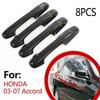 For Honda Accord 2003-2007 Carbon Fiber Car Side Door Handle Covers Trims