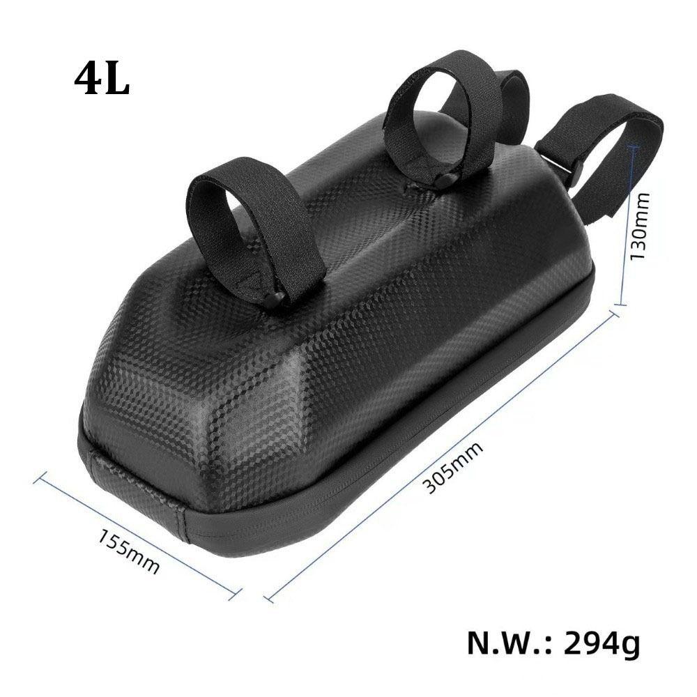 Borsa anteriore per monopattino elettrico da 2-3L Custodia rigida in EVA Borsa da manubrio appesa alla moda