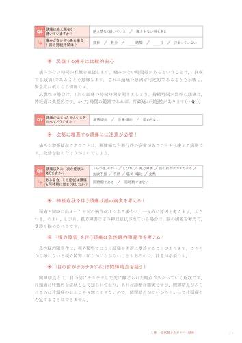 A guide to listening to symptoms for medical professionals: How to identify patients who require immediate attention
