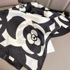 70*70cm Square Scarf Women Luxury Design Silk Feeling Shawl Satin Printed Head Bandana Small Neck Muffler Hair Hijab Scarf