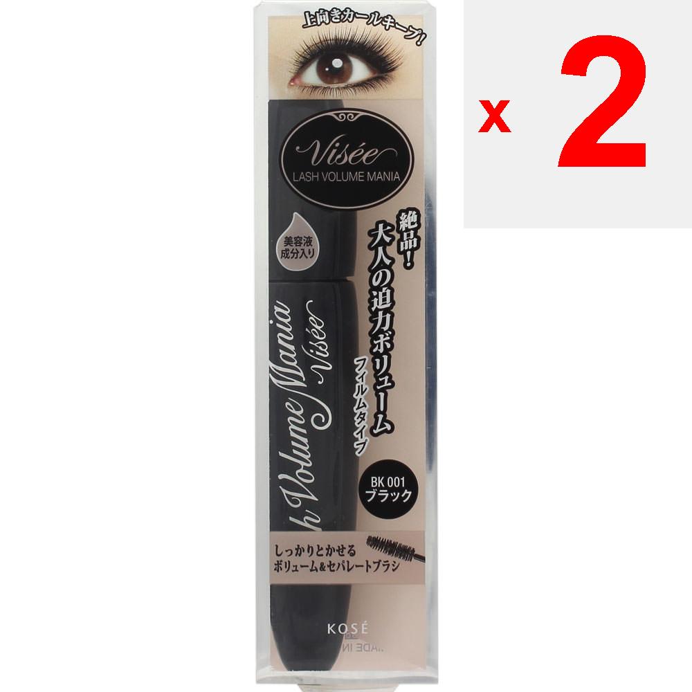 Kose VICE RICHET Lash Volume Mania BK001 Czarny 7g Makijaż oczu Tusz do rzęs Vicerische<How to use> - Po podkręceniu rzęs zalotką, nałóż lekki tusz