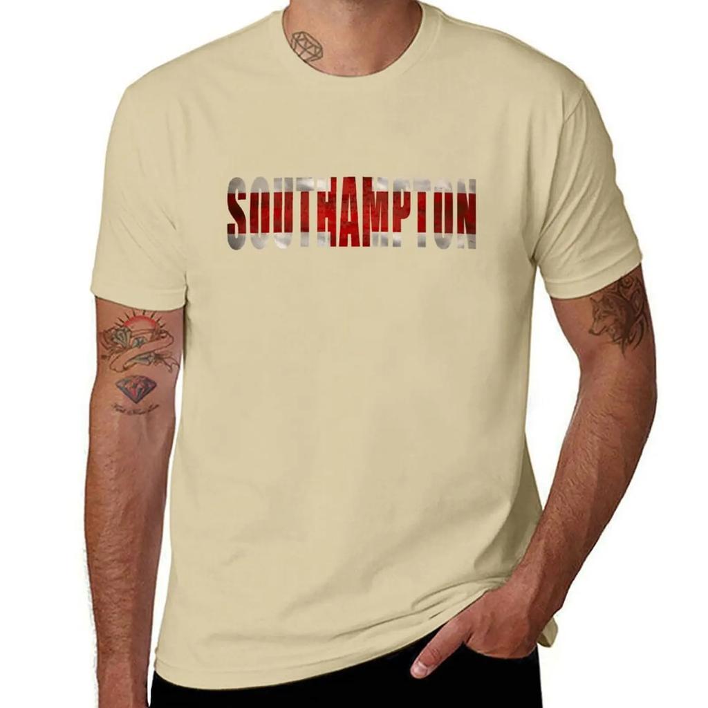 Southampton City Fc England Great Britain Tshirt Plus Size Tops Summer Top S T Shirts Top Quality