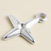 5pcs Kawaii Charm Flower Star Crab Stainless Steel Pendants For Jewelry Making Supplies Assorted Mini Charms In Bulk DIY Finding