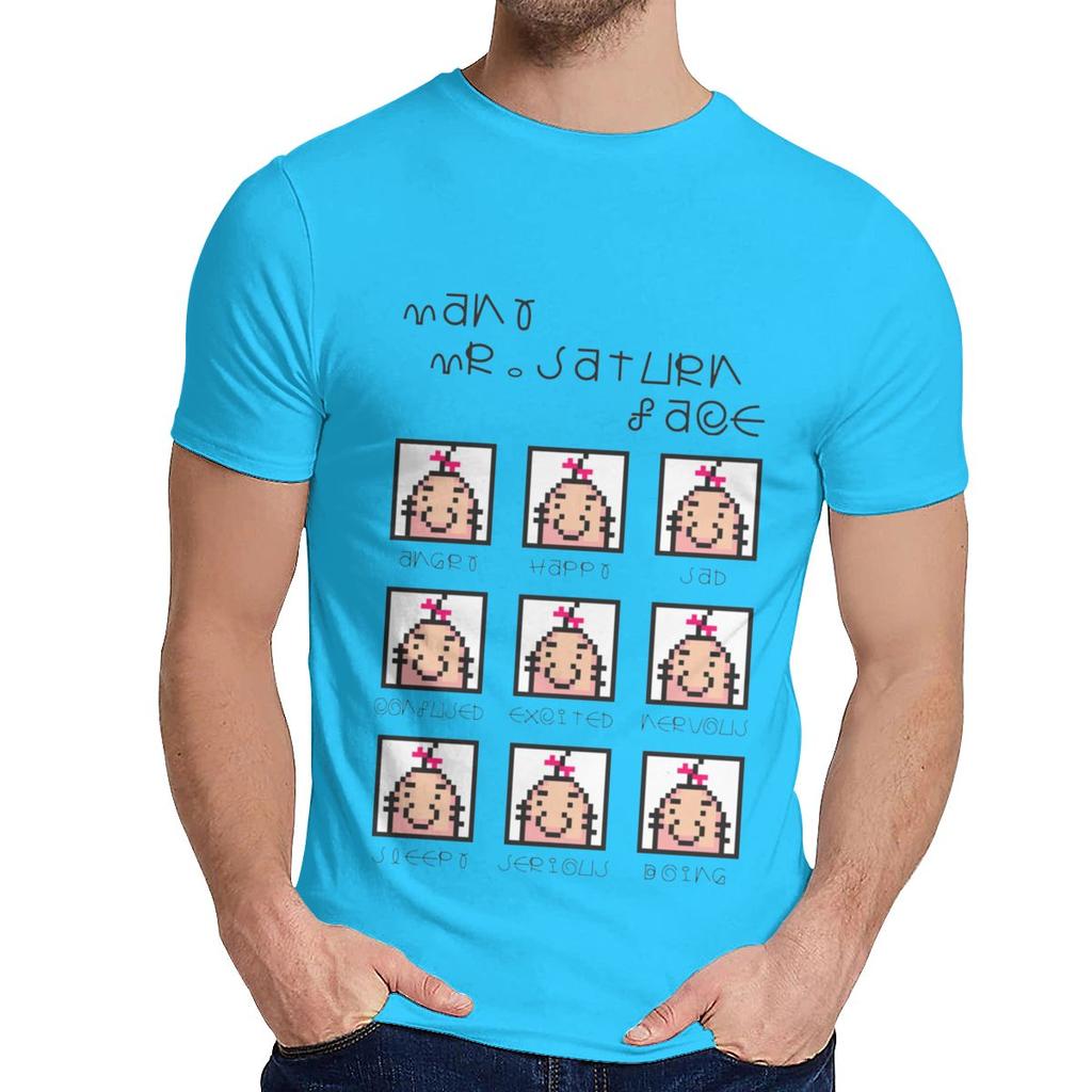 O Neck Many Face Earthbound Mother Rpg T Shirt Crazy For Male Natural Cotton La