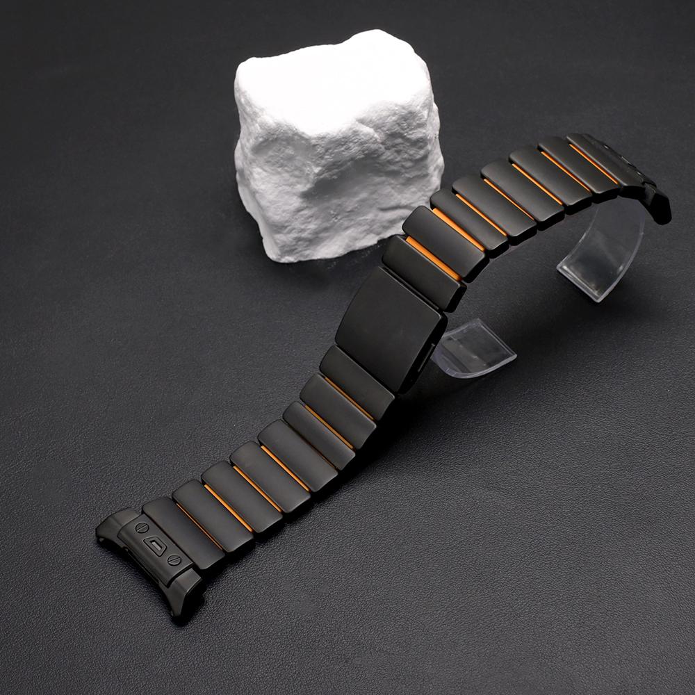 No Gaps Titanium Band for Samsung Galaxy Watch Ultra 2025 2024 Rubber Strap For GALAXY WATCH ULTRA 47mm Metal Bracelet Watchband