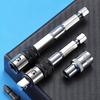 Quick Connect Portable Extension Rod Self-Locking Fast Position Bit Holder Dual Use Stable Connect Quick Release Tool Matching