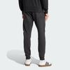 Adidas Essentials SS25 Sportswear Big Logo French Terry Comfortable Knitted Sweatpants Men Bottoms Black White IN6163