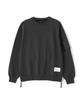 BAGGY FIT POCKET CREW NECK Fit Military Pocket Crew Neck Sweatshirt XL 410 Charcoal [Avirex] MIL. SWEAT/Baggy / 783-4132006 Men's