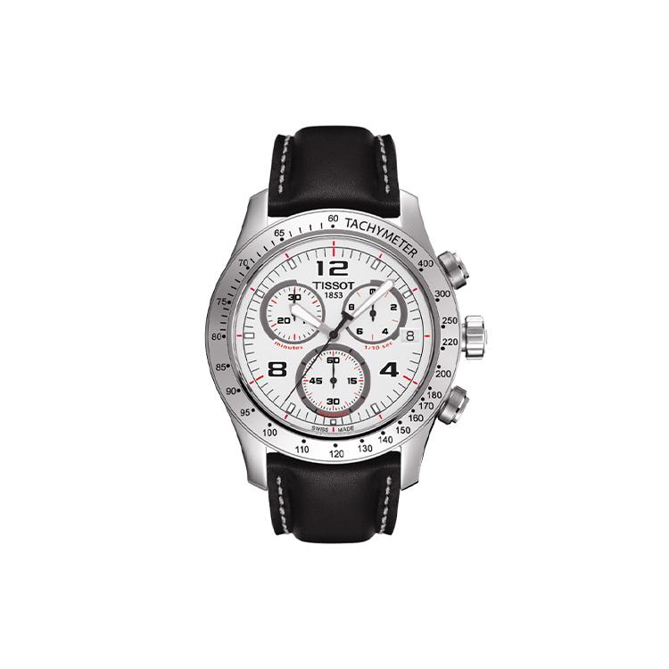 Мужские часы TISSOT T039.417.16.037.00 Silver White Strap