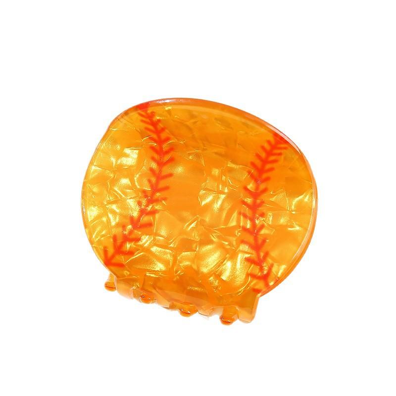 1Pc Sporty Style Creative Shark Clip Basketball Football Hair Grab Clip Cartoon Ponytail Clip Girl Hairpin Headpiece Decor Gift