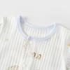 TONGTAI Unisex Baby Short Sleeve Cotton Romper Bodysuit