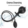Inflatable Anal Plug and Cleaner with Beads - Adult Sex Toy.