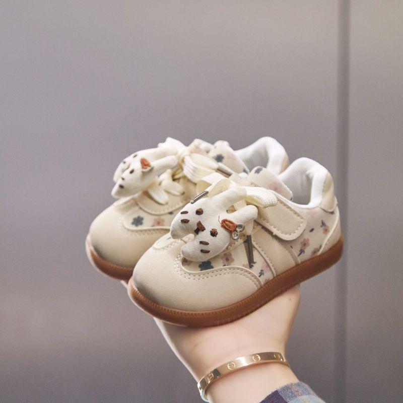 Spring & Fall Velcro Sneakers: Soft Sole Sports Shoes for Toddler Boys & Girls