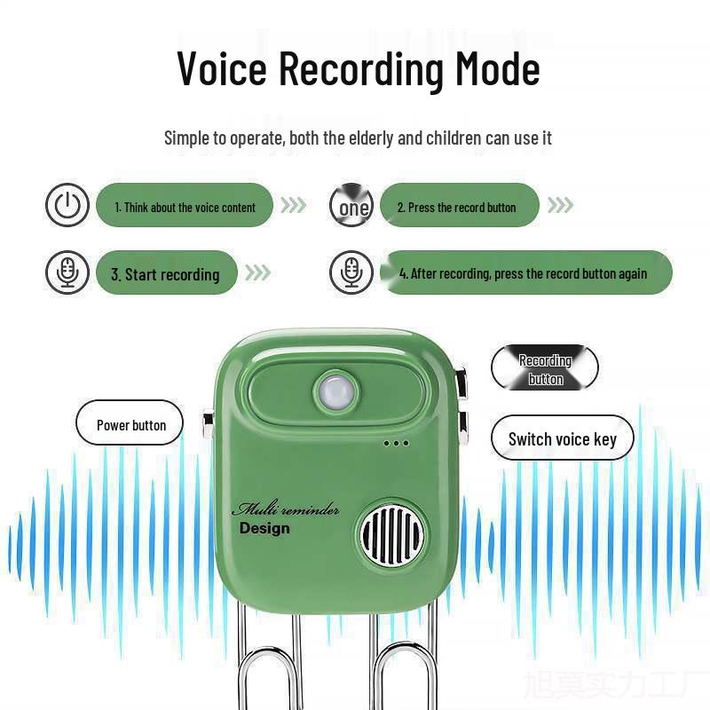 Smart Home Voice Reminder: Elderly Key Sensor