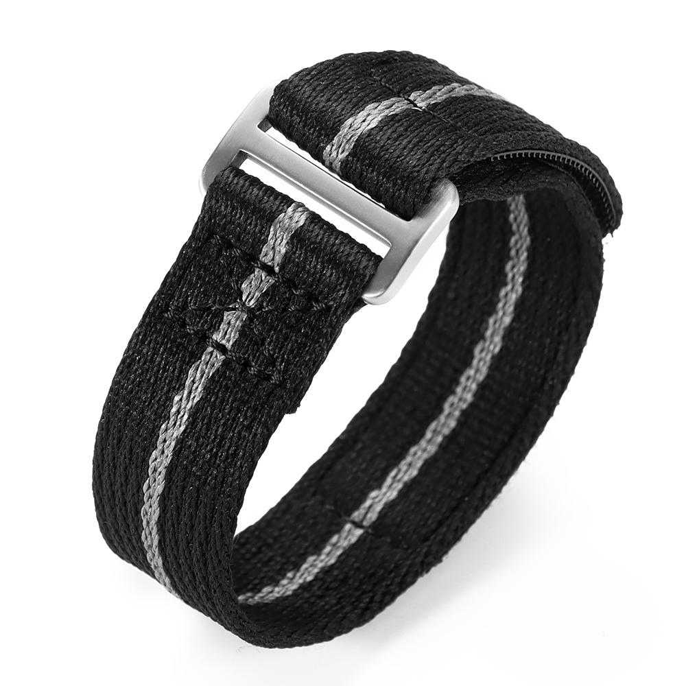 Nylon Strap 20mm 22mm for Seiko for Tudor Hook and Loop Fastener Watch Band Men Military Waterproof Wrist Bracelet for Omega