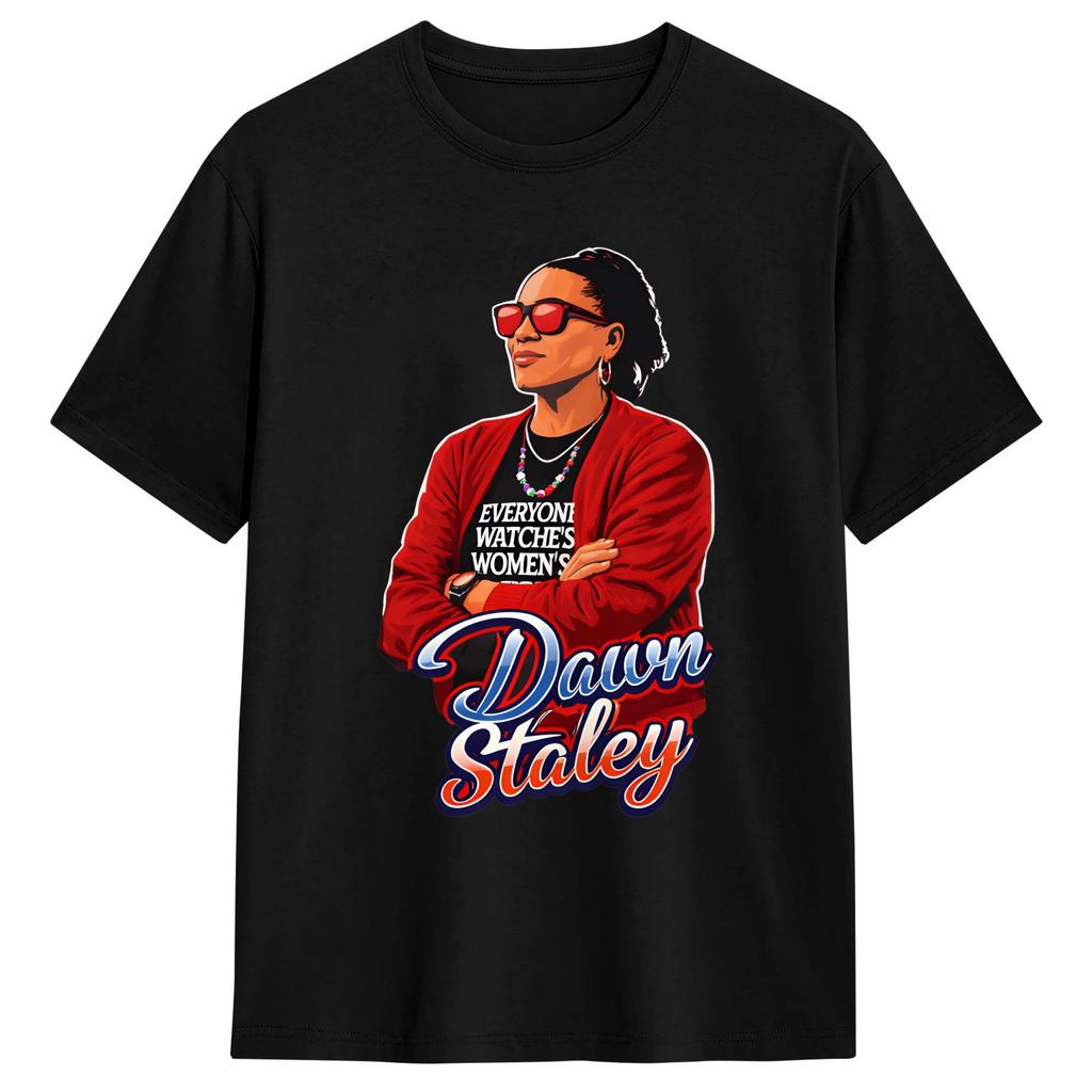 Dawn Staley Hey Boo TShirts Unisex  Fun Pure Cotton Tees Crew Neck Short Sleeve T Shirts Printed Tops