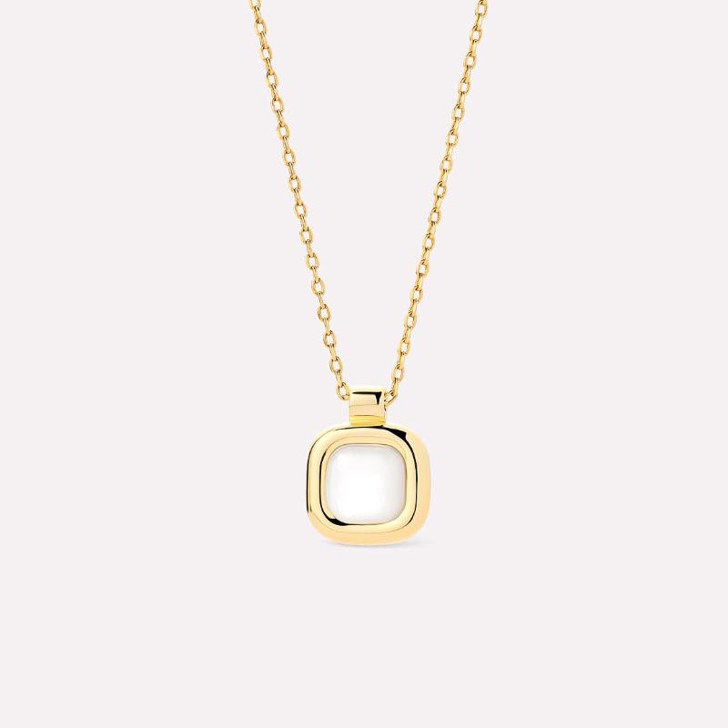 

Fashion Personalized Zircon Camera Pendant Exquisite Simple Snake Bone Necklace Electroplated Gold Color Retention