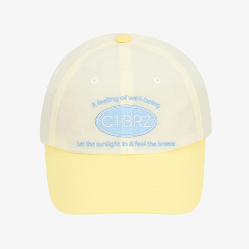 

CITYBREEZE CTBRZ Nylon Two-tone Ball Cap_YELLOW YELLOW_F