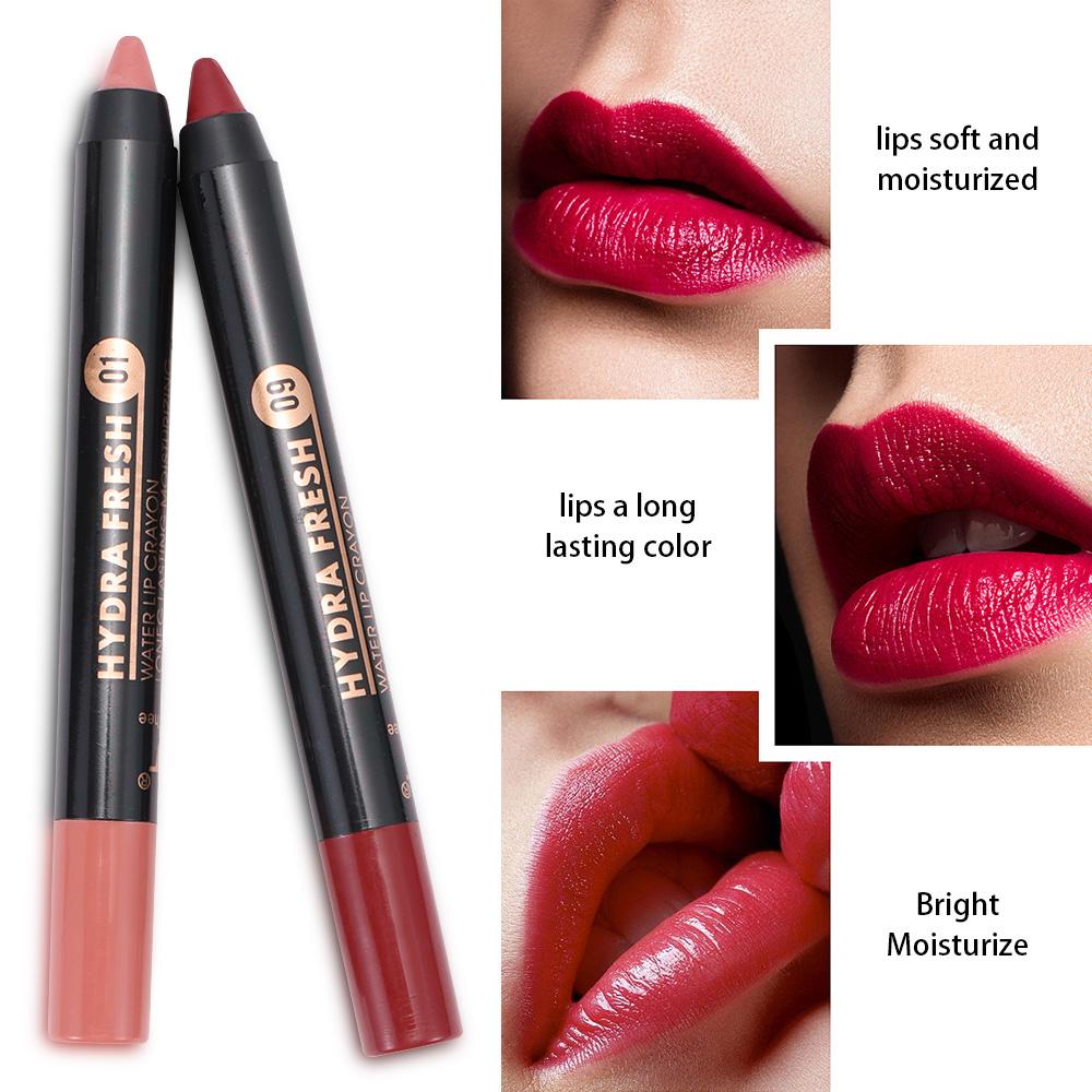 Hot Sale Long Lasting Makeup Nude Velvet Matte Lipstick Pencil Waterproof Lip Gloss