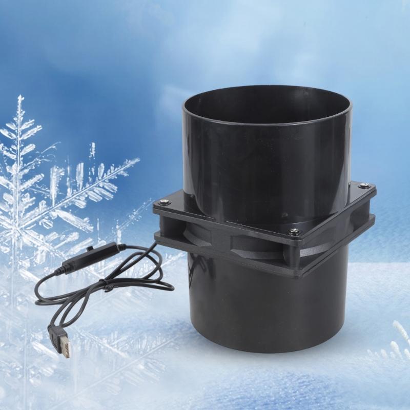 120mm USB 5V Exhaust Fan With 3 Speed Adaptable Switches Suitable For 3D Printer Ventilation Enclosures Cooling System
