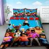 Kids Gifts Roblox Duvet Cover Cartoon Roblox Bedding Set Breathable Comfortable Quilt Cover For Bedroom Decor Dormitory