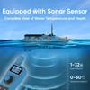LOKEEVAN D32ED GPS Fishing Bait Boat 12000mAh GPS+Beidou Dual System 500m Remote Control Distance