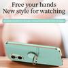 XINLI TPU Case for OnePlus Ace 5 Racing 5G/Nord CE5 5G Ring Kickstand Electroplating Phone Cover