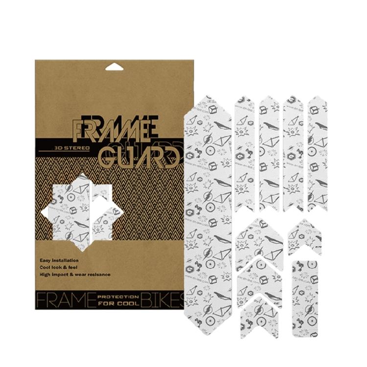 BMX Road Bike Chain Protector Silicone Chain Bicycles Frame Guards Self Adhesive