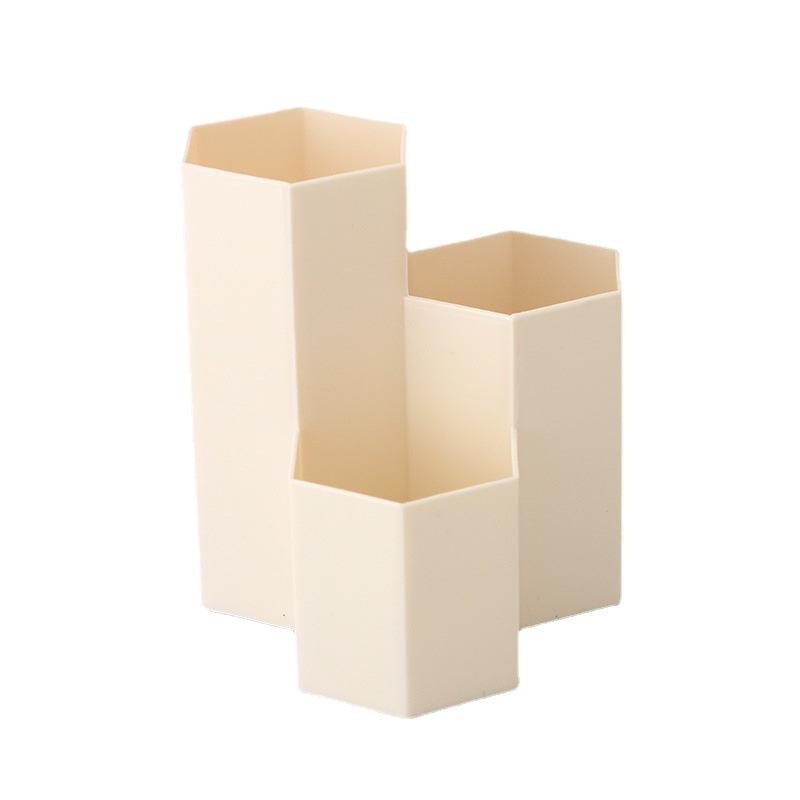 Matt-Transparenter Stift- & Make-up-Organizer - Großes Fassungsvermögen, Multifunktionaler Halter für Schreibtisch