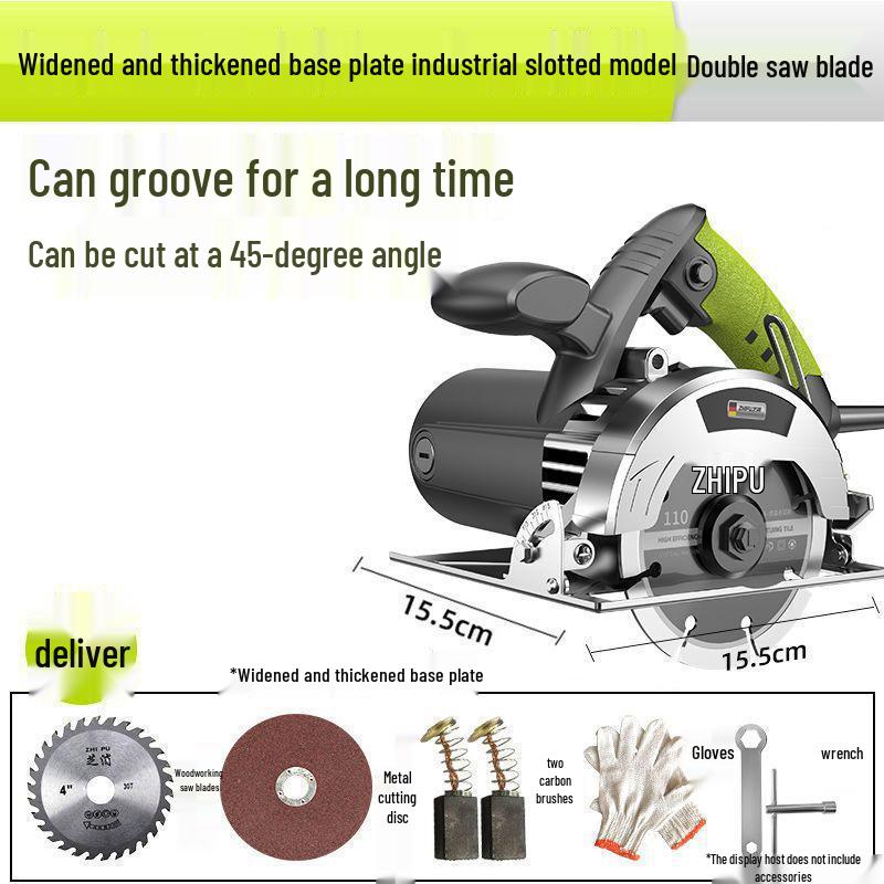 High-Power Portable Multi-Function Cutting Machine for Tile, Stone, Metal, and Marble