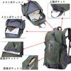Motorcycle Backpack, Mountaineering Backpack, Lightweight, Large Capacity, Water Repellent, Rucksack, Outdoor Bag, Rucksack, Travel, Hiking,