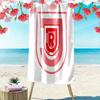 Jahn Regensburg Print Beach Towel, Large Soft Quick Dry Towel for Beach Camping Swimming