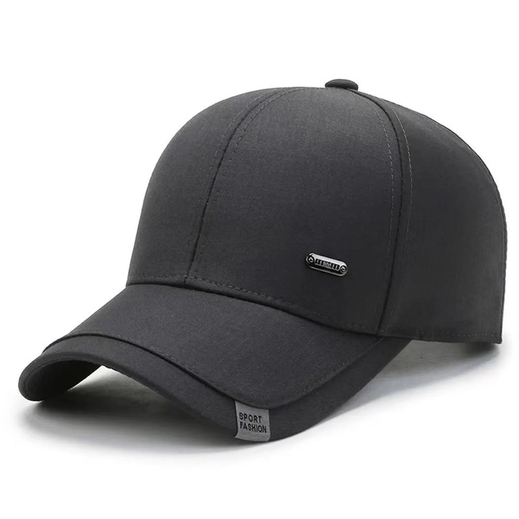 Unisex Small Iron Label Baseball Caps Spring Autumn Outdoor Adjustable Casual Hats Sunscreen Hat Sports Cap