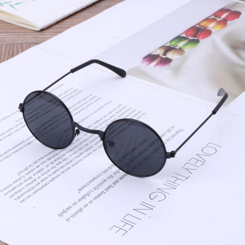 Nové kulaté dětské brýle 2020 Rámeček brýlí pro chlapečky Dívčí rám brýlí Vintage Dětské fotografické rekvizity Gentleman Studio Shoot