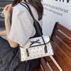 Large Capacity Casual Shopping Handbags Fashion Bow Underarm Bag Korean Niche Women Handbag Bow Shoulder Bag