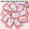 Kit d'Art pour Ongles Avec Lime à Ongles Tampon Bloc de Ponçage Polissage Brosse à Poussière Manucure & Ensemble Éponge Pour Ongles Professionnels & Maison